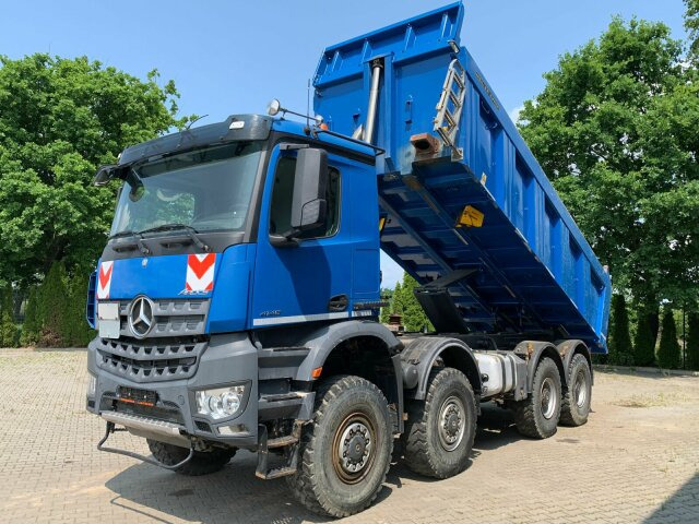 Mercedes-Benz AROCS 4145 8x8 EURO6 Muldenkipper TOP! - Kipper vrachtwagen: afbeelding 2 Mercedes-Benz AROCS 4145 8x8 EURO6 Muldenkipper TOP! - Kipper vrachtwagen: afbeelding 2