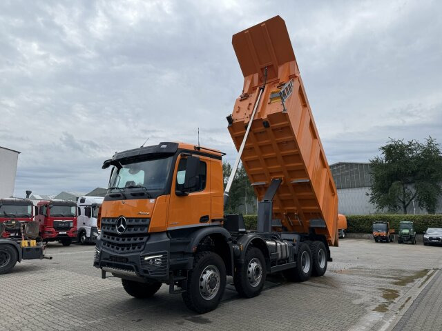 Mercedes-Benz AROCS 4851 8x6 Euro 6 Gesteinkipper MEILLER 25m³ - Kipper vrachtwagen: afbeelding 4 Mercedes-Benz AROCS 4851 8x6 Euro 6 Gesteinkipper MEILLER 25m³ - Kipper vrachtwagen: afbeelding 4
