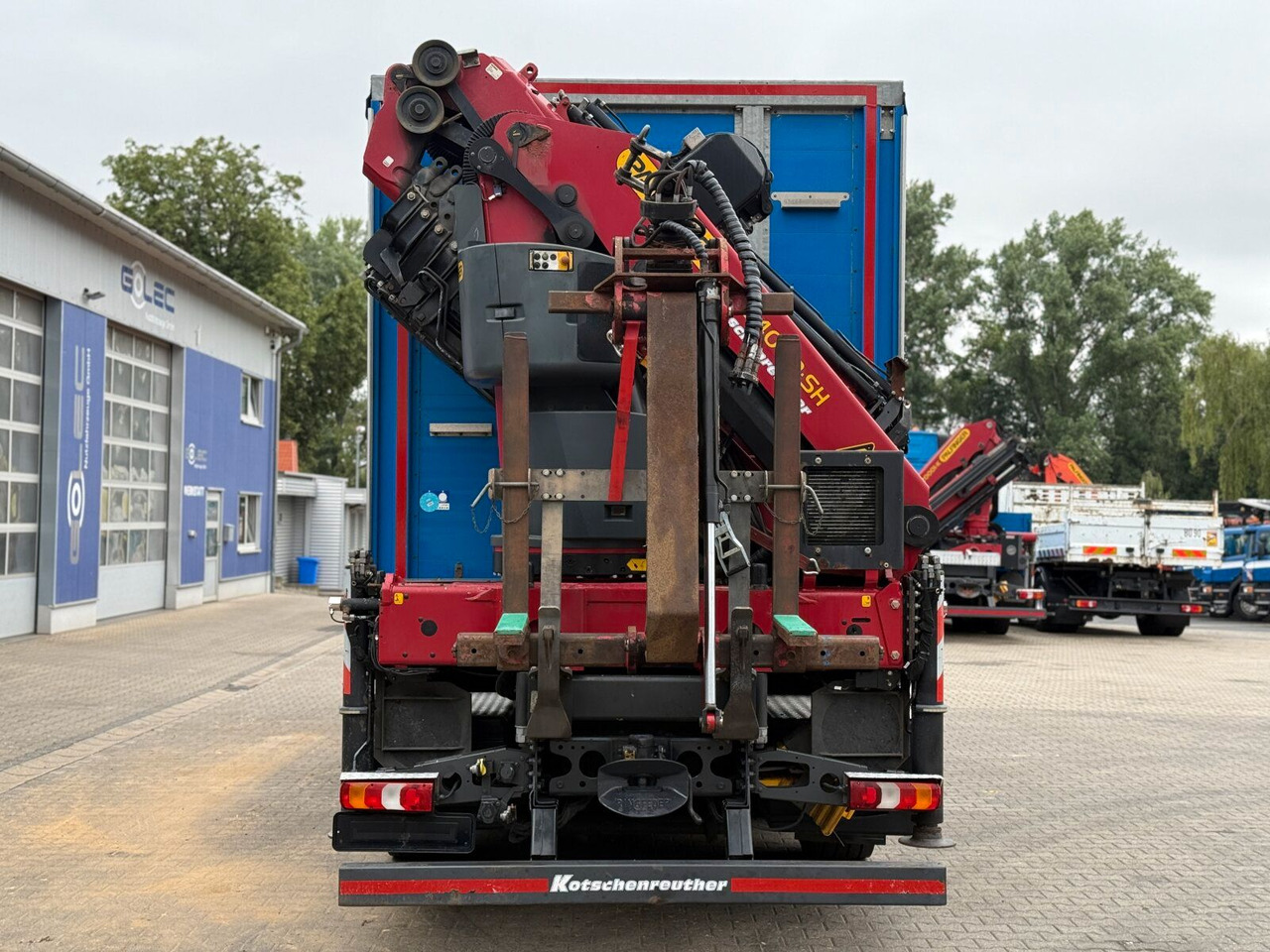 Mercedes-Benz Actros 6x2 Pritsche Kran Palfinger PK34002 + JIB - Schuifzeilen vrachtwagen, Kraanwagen: afbeelding 4 Mercedes-Benz Actros 6x2 Pritsche Kran Palfinger PK34002 + JIB - Schuifzeilen vrachtwagen, Kraanwagen: afbeelding 4