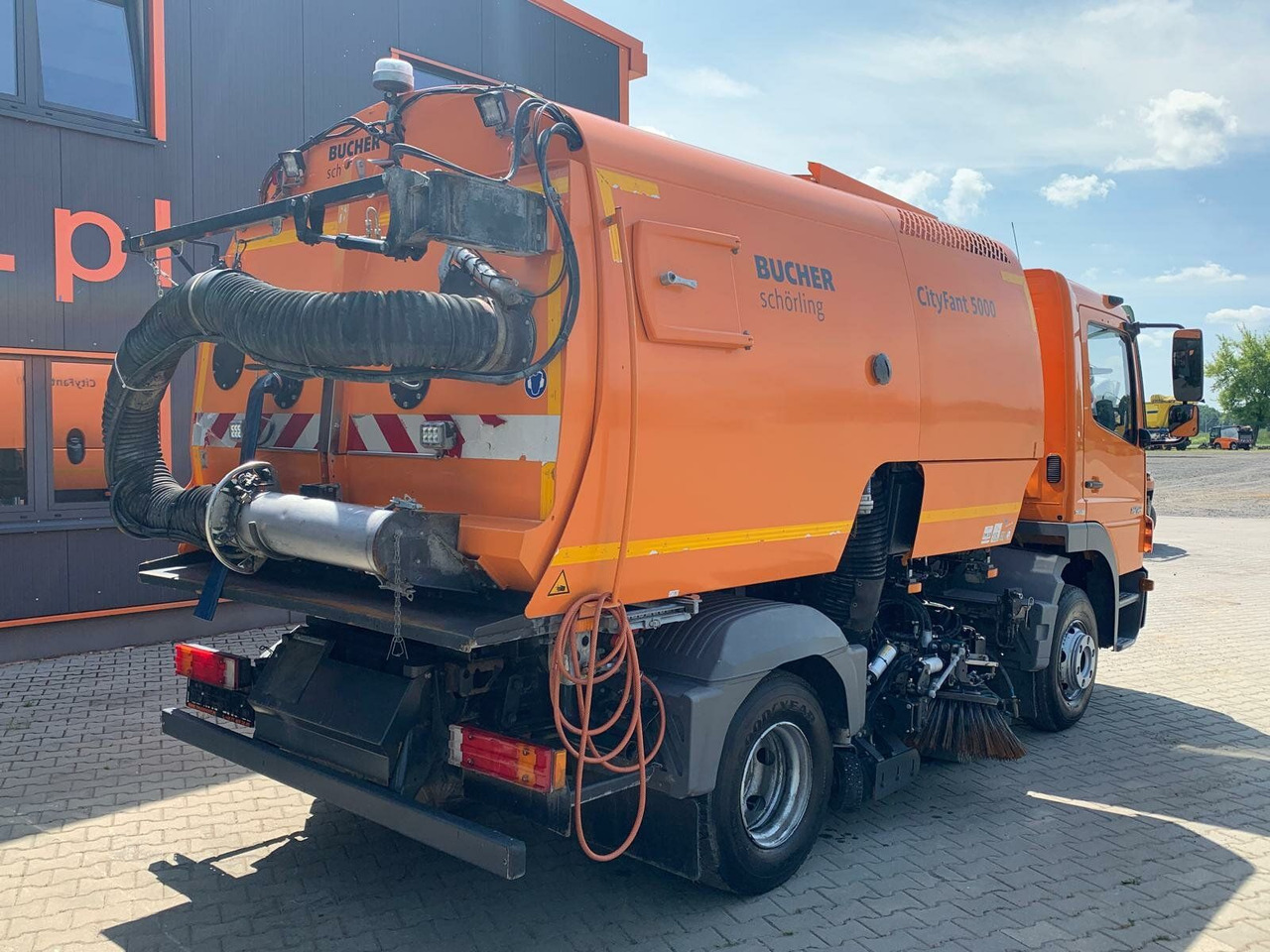 Mercedes-Benz Atego Kehrmaschine BUCHER CITYFANT 5000 - Veegwagen: afbeelding 3 Mercedes-Benz Atego Kehrmaschine BUCHER CITYFANT 5000 - Veegwagen: afbeelding 3
