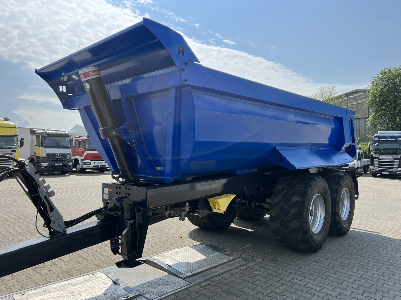REISCH RTWK-200KS.550 Agro Kippauflieger - Kipper oplegger: afbeelding 1 REISCH RTWK-200KS.550 Agro Kippauflieger - Kipper oplegger: afbeelding 1