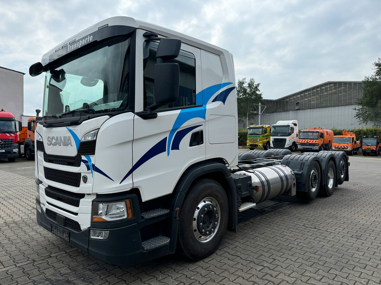 Scania G 410 B8x2*6 NB LNG Fahrgestell Nebenantrieb - Tankwagen, Kraanwagen: afbeelding 2 Scania G 410 B8x2*6 NB LNG Fahrgestell Nebenantrieb - Tankwagen, Kraanwagen: afbeelding 2