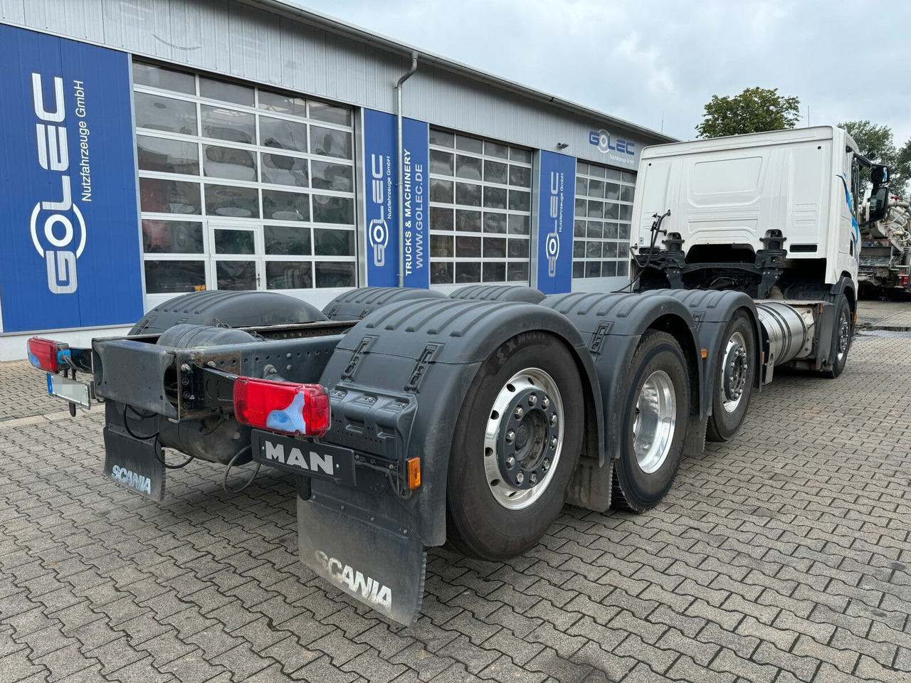 Scania G 410 B8x2*6 NB LNG Fahrgestell Nebenantrieb - Tankwagen, Kraanwagen: afbeelding 5 Scania G 410 B8x2*6 NB LNG Fahrgestell Nebenantrieb - Tankwagen, Kraanwagen: afbeelding 5