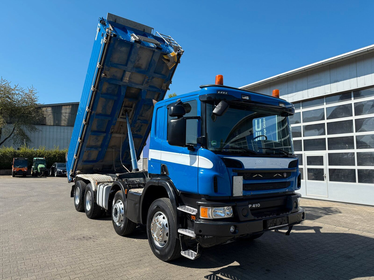 Scania P 410 8x4 Dreiseitenkipper DAUTEL - Kipper vrachtwagen: afbeelding 2 Scania P 410 8x4 Dreiseitenkipper DAUTEL - Kipper vrachtwagen: afbeelding 2