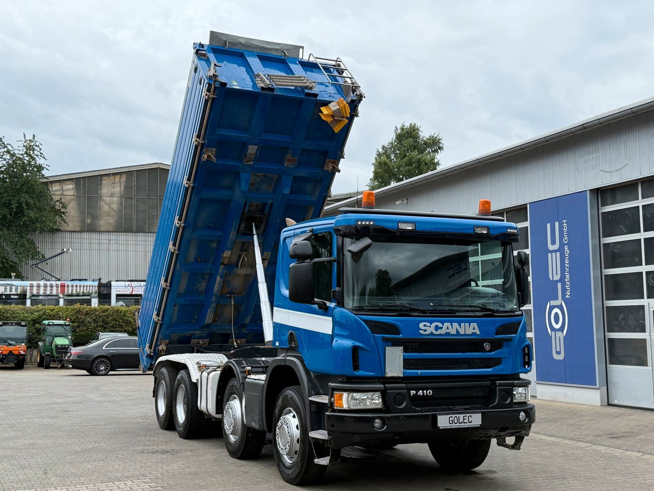Scania P 410 8x4 Dreiseitenkipper DAUTEL - Kipper vrachtwagen: afbeelding 2 Scania P 410 8x4 Dreiseitenkipper DAUTEL - Kipper vrachtwagen: afbeelding 2