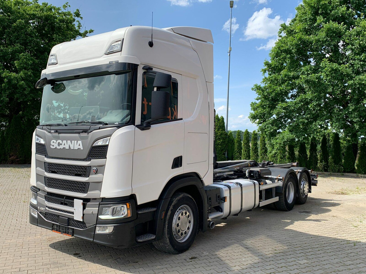 Scania R450 6x2 Abrollkipper MEILLER*Lenkachse Retarder - Haakarmsysteem vrachtwagen: afbeelding 2 Scania R450 6x2 Abrollkipper MEILLER*Lenkachse Retarder - Haakarmsysteem vrachtwagen: afbeelding 2
