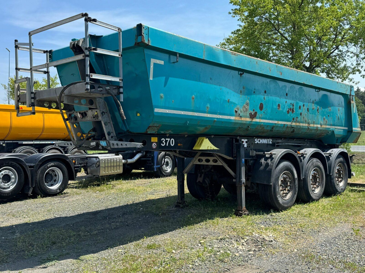 Schmitz Cargobull SKI 24 SL7.2 Kippauflieger 3 Achse - Kipper oplegger: afbeelding 1 Schmitz Cargobull SKI 24 SL7.2 Kippauflieger 3 Achse - Kipper oplegger: afbeelding 1