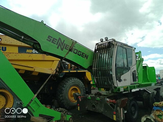 Sennebogen 818-E Umschlagbagger - 83 Ton - mit Greifer - Mobiele graafmachine: afbeelding 1 Sennebogen 818-E Umschlagbagger - 83 Ton - mit Greifer - Mobiele graafmachine: afbeelding 1