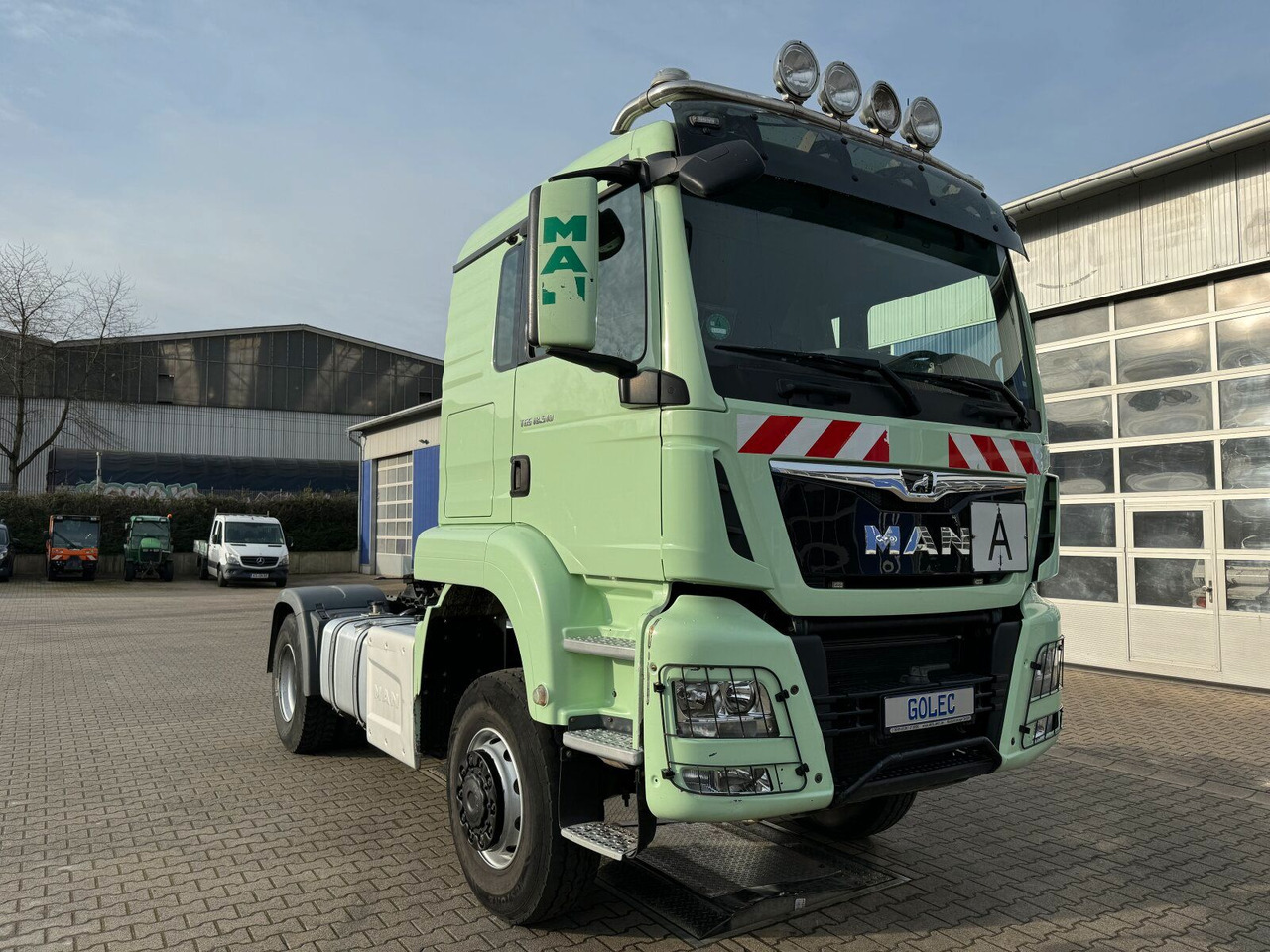 MAN TGS 18.510 4x4 SZM - Kipphyd. Blatt Luft - Trekker: afbeelding 1 MAN TGS 18.510 4x4 SZM - Kipphyd. Blatt Luft - Trekker: afbeelding 1