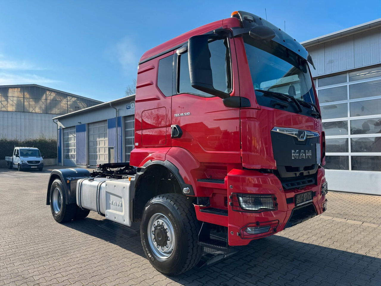 MAN TGS 18.510 4x4 SZM - Kipphyd. Blatt Luft Pritard - Trekker: afbeelding 1 MAN TGS 18.510 4x4 SZM - Kipphyd. Blatt Luft Pritard - Trekker: afbeelding 1