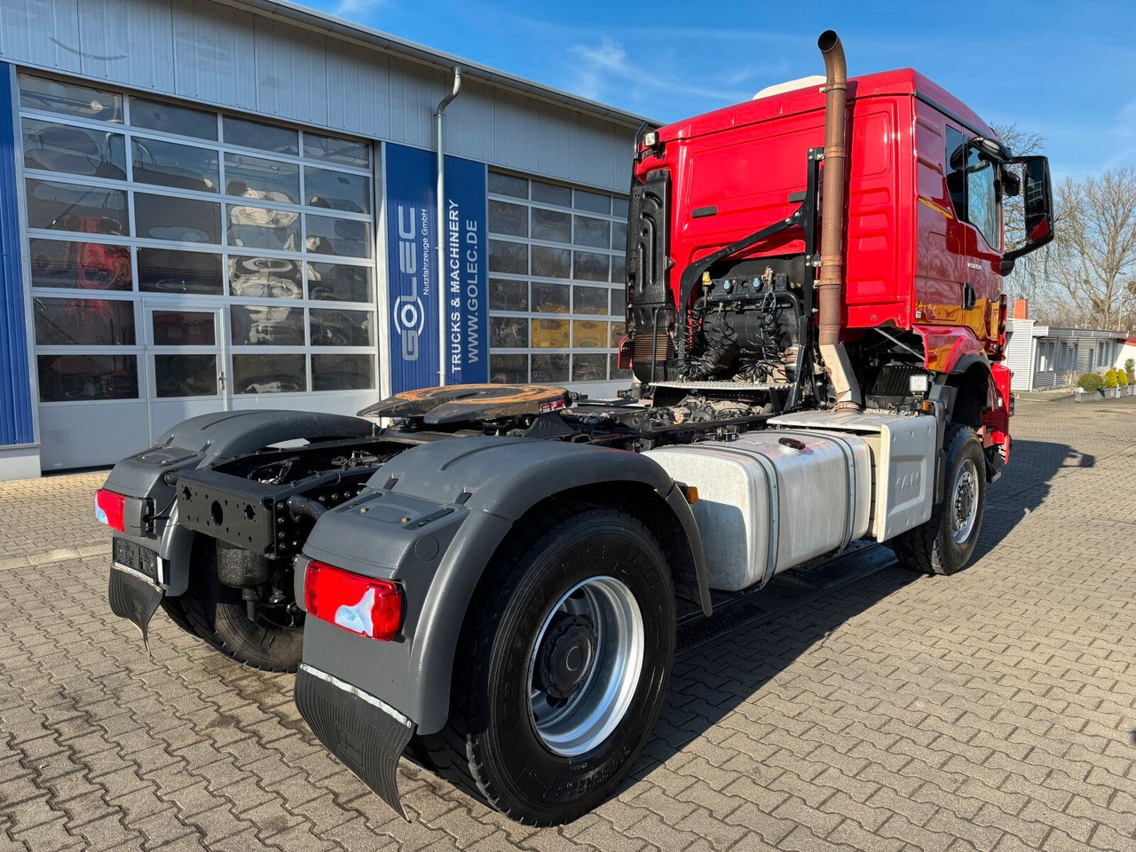 MAN TGS 18.510 4x4 SZM - Kipphyd. Blatt Luft Pritard - Trekker: afbeelding 4 MAN TGS 18.510 4x4 SZM - Kipphyd. Blatt Luft Pritard - Trekker: afbeelding 4