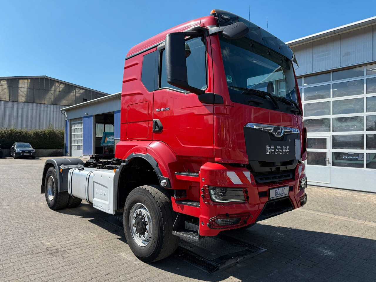 MAN TGS 18.510 4x4 SZM - Kipphyd. Blatt Luft Pritard - Trekker: afbeelding 1 MAN TGS 18.510 4x4 SZM - Kipphyd. Blatt Luft Pritard - Trekker: afbeelding 1