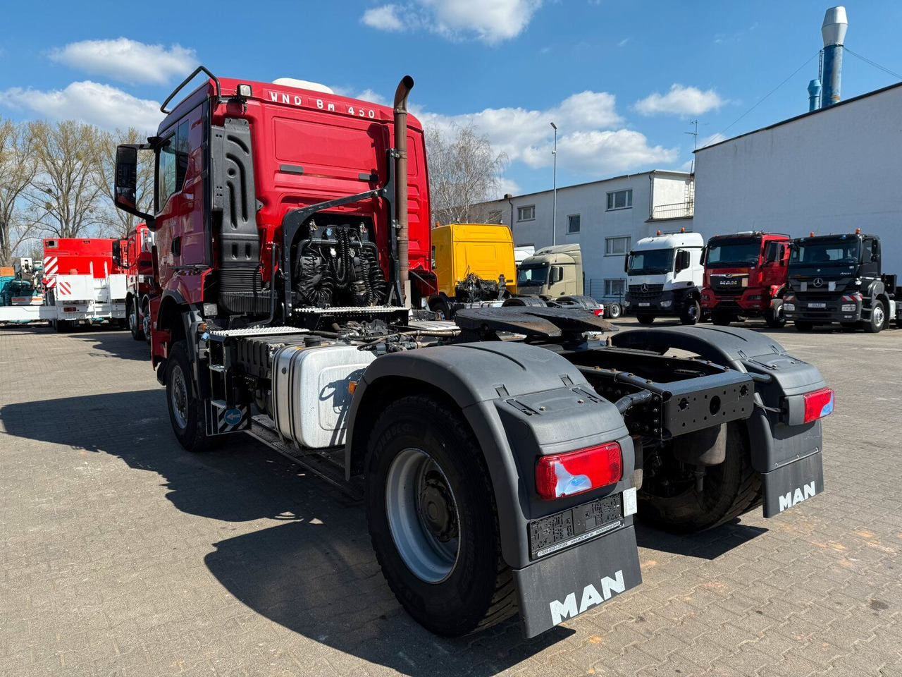 MAN TGS 18.510 4x4 SZM - Kipphyd. Blatt Luft Pritard - Trekker: afbeelding 5 MAN TGS 18.510 4x4 SZM - Kipphyd. Blatt Luft Pritard - Trekker: afbeelding 5