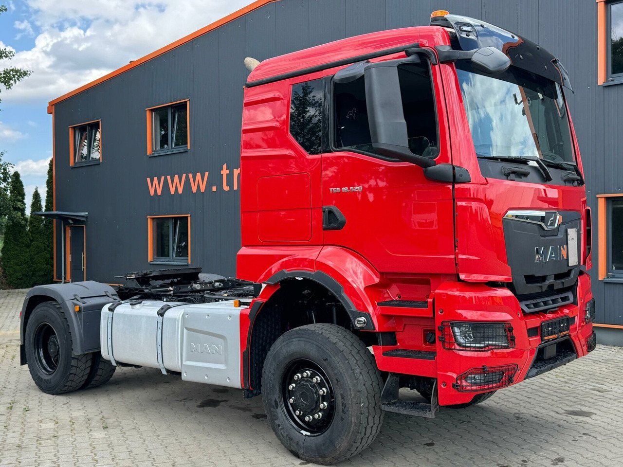 MAN TGS 18.520 4x4 SZM - Kipphyd. Blatt Luft Pritard - Trekker: afbeelding 1 MAN TGS 18.520 4x4 SZM - Kipphyd. Blatt Luft Pritard - Trekker: afbeelding 1