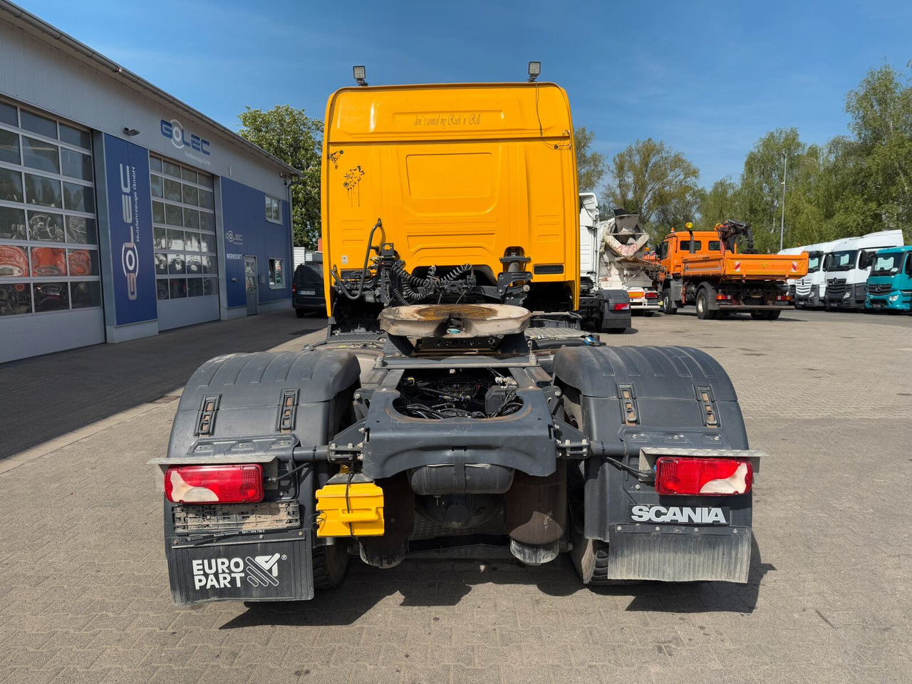Scania G450 4x2 Euro 6 SZM Kipphydraulik Blatt/ Luft - Trekker: afbeelding 4 Scania G450 4x2 Euro 6 SZM Kipphydraulik Blatt/ Luft - Trekker: afbeelding 4