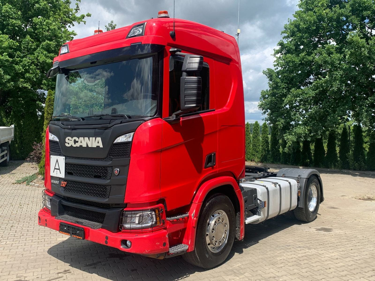 Trekker Scania R500 XT 4x2 Euro 6 SZM Kipphydraulik Blatt/ Luft: afbeelding 7