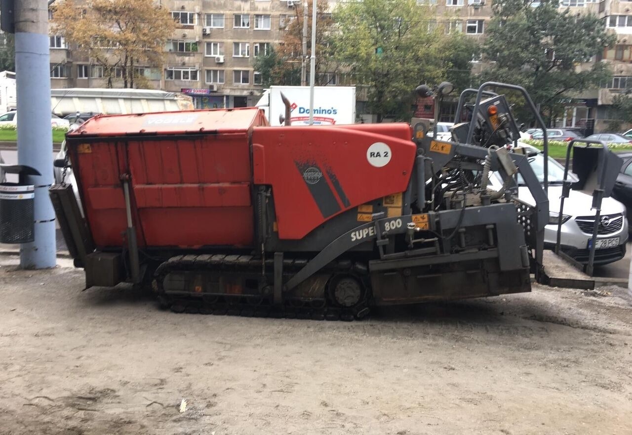Vögele 800 - Asfaltafwerkmachine: afbeelding 1 Vögele 800 - Asfaltafwerkmachine: afbeelding 1
