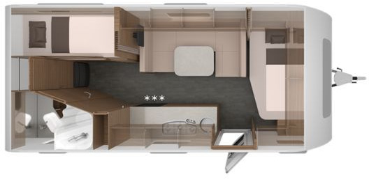 Knaus Sport 580 QS Truma Gasboiler - Caravan: afbeelding 2 Knaus Sport 580 QS Truma Gasboiler - Caravan: afbeelding 2