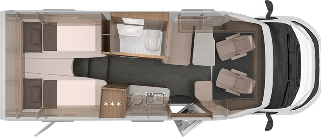 Knaus Van TI 650 MEG VANSATION Automatik - Half integraal camper: afbeelding 2 Knaus Van TI 650 MEG VANSATION Automatik - Half integraal camper: afbeelding 2