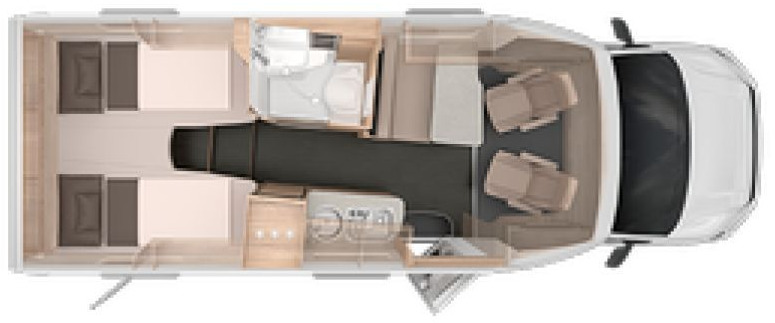 Knaus Van TI Plus 650 MEG Platinum Selection Mit Zusat - Half integraal camper: afbeelding 2 Knaus Van TI Plus 650 MEG Platinum Selection Mit Zusat - Half integraal camper: afbeelding 2
