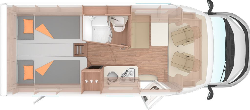 Weinsberg CaraSuite 650 MEG Gute Zuladung - Half integraal camper: afbeelding 2 Weinsberg CaraSuite 650 MEG Gute Zuladung - Half integraal camper: afbeelding 2