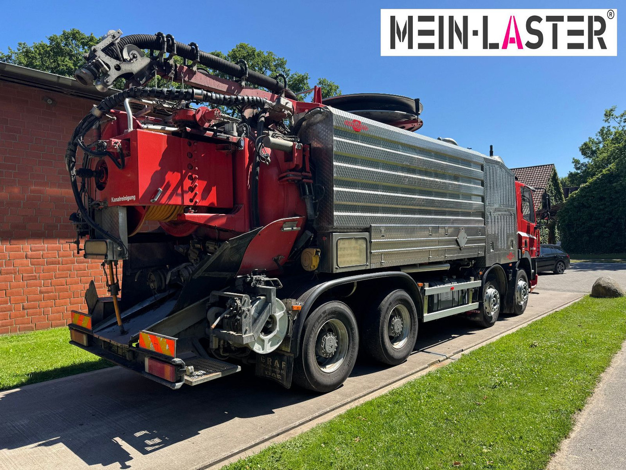 DAF Saug/Spülkombi Cappellotto Wittig/Uraca - Vacuümwagen: afbeelding 4 DAF Saug/Spülkombi Cappellotto Wittig/Uraca - Vacuümwagen: afbeelding 4