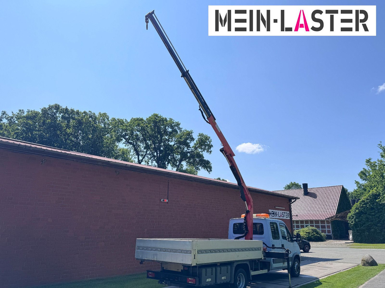 Iveco 65C180 3.0d Palfinger PK 6500 7 Sitzer NL 2300kg - Bestelwagen open laadbak, Bestelwagen met dubbele cabine: afbeelding 5 Iveco 65C180 3.0d Palfinger PK 6500 7 Sitzer NL 2300kg - Bestelwagen open laadbak, Bestelwagen met dubbele cabine: afbeelding 5