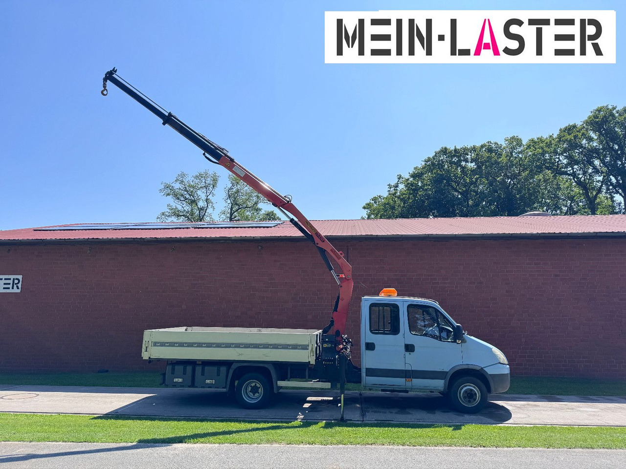Iveco 65C180 3.0d Palfinger PK 6500 7 Sitzer NL 2300kg - Kraanwagen, Vrachtwagen met open laadbak: afbeelding 3 Iveco 65C180 3.0d Palfinger PK 6500 7 Sitzer NL 2300kg - Kraanwagen, Vrachtwagen met open laadbak: afbeelding 3