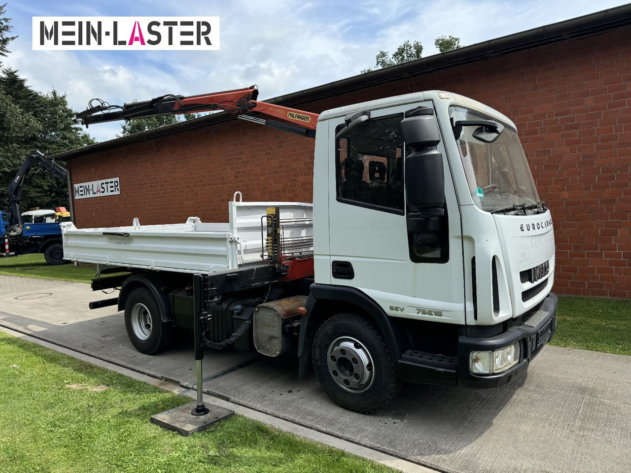 Iveco ML75E16 3 S-Kipper Kran PK 9,4m-550 kg Greifer - Kipper bestelwagen: afbeelding 2 Iveco ML75E16 3 S-Kipper Kran PK 9,4m-550 kg Greifer - Kipper bestelwagen: afbeelding 2