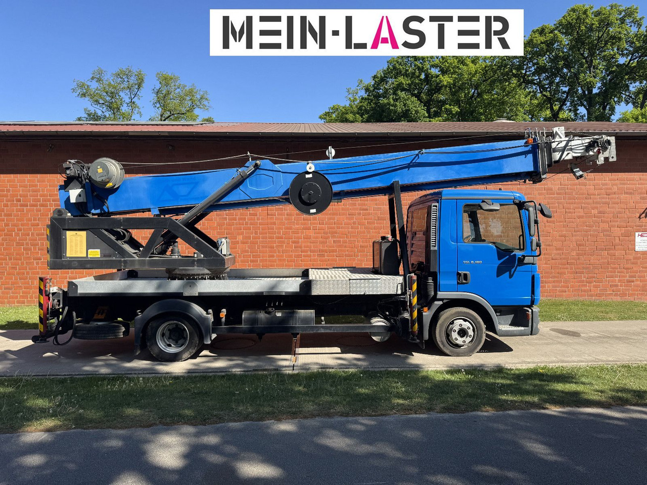 MAN 8.180 Emminghaus kein Böcker Klaas 33 Meter FB - Kraanwagen: afbeelding 5 MAN 8.180 Emminghaus kein Böcker Klaas 33 Meter FB - Kraanwagen: afbeelding 5
