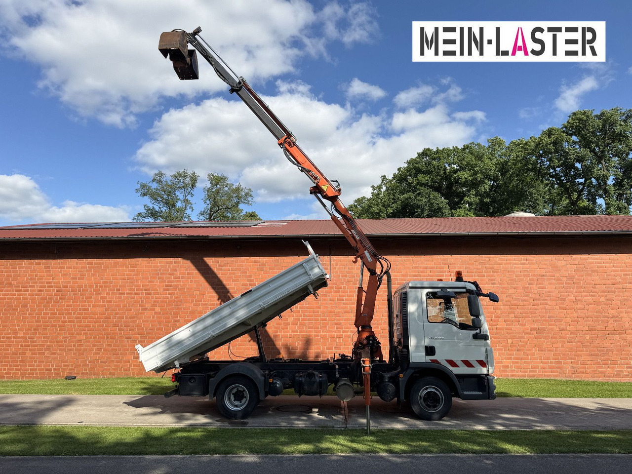 MAN TGL 8.150 3 S-Kipper Atlas 75 10m -1t. Funk FB - Kipper bestelwagen: afbeelding 2 MAN TGL 8.150 3 S-Kipper Atlas 75 10m -1t. Funk FB - Kipper bestelwagen: afbeelding 2