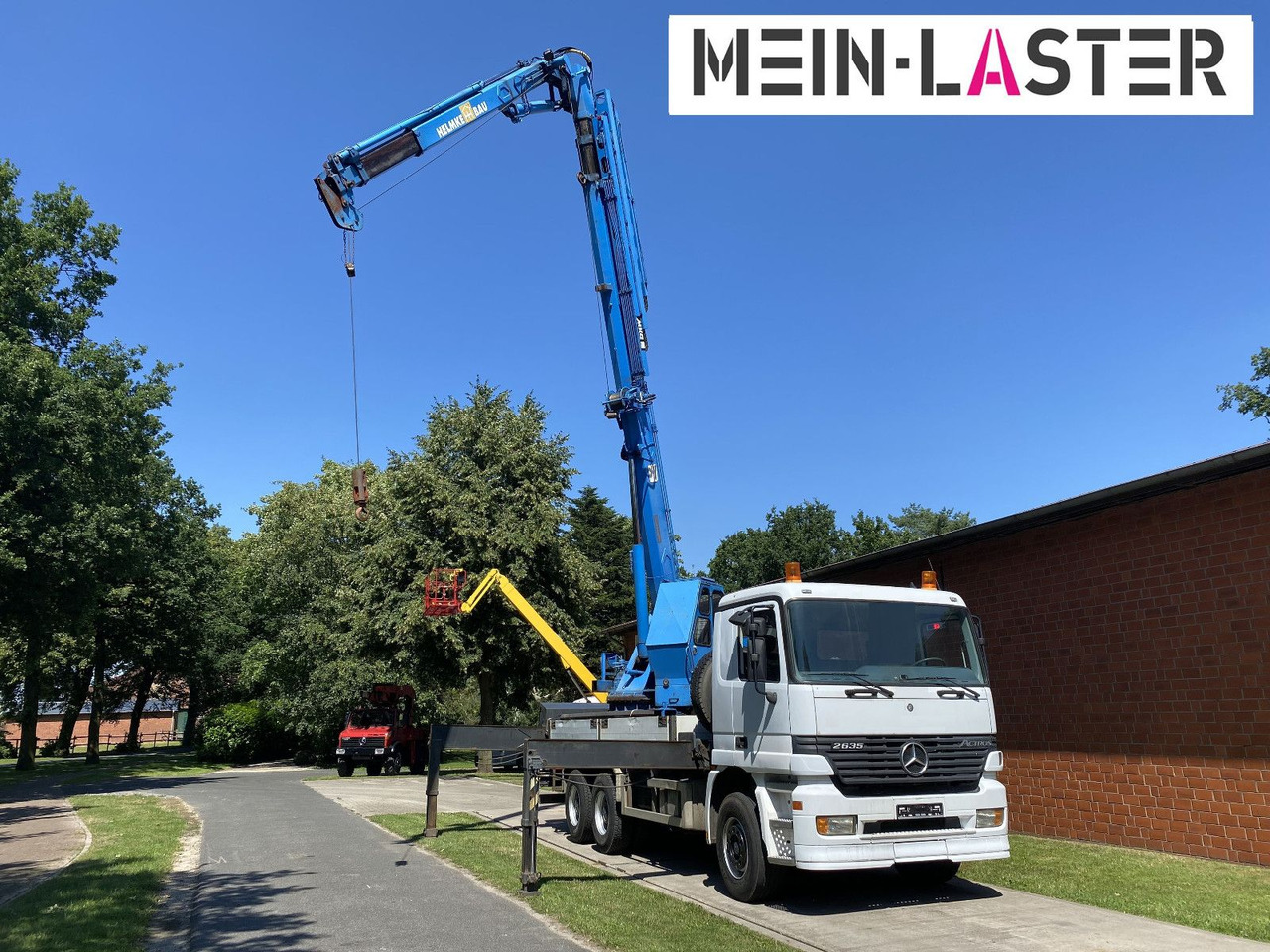 Mercedes-Benz 3335 V6 MKG 550 Ta2-a2 -46m 420 kg Funk - Kraanwagen: afbeelding 2 Mercedes-Benz 3335 V6 MKG 550 Ta2-a2 -46m 420 kg Funk - Kraanwagen: afbeelding 2