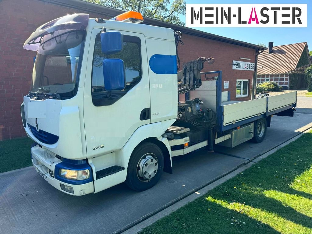 Renault Midlum 220 HMF 683 K4 15m-400 Kg Funk Seilwinde - Kraanwagen, Vrachtwagen met open laadbak: afbeelding 2 Renault Midlum 220 HMF 683 K4 15m-400 Kg Funk Seilwinde - Kraanwagen, Vrachtwagen met open laadbak: afbeelding 2