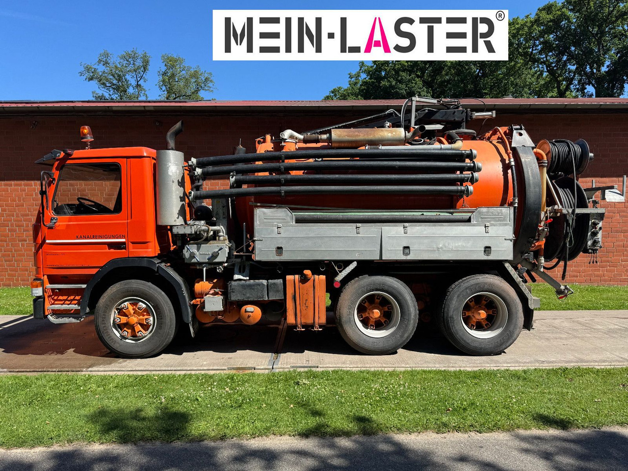 Scania 112 6x4 Saug Spül Kombi Kaiser Top Zustand 6x4 - Vacuümwagen: afbeelding 4 Scania 112 6x4 Saug Spül Kombi Kaiser Top Zustand 6x4 - Vacuümwagen: afbeelding 4