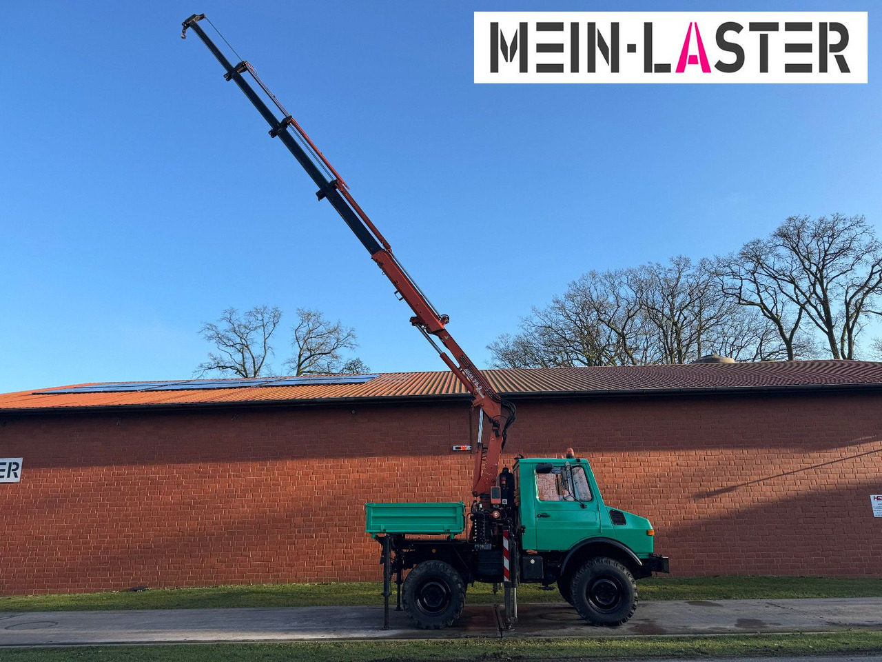 Unimog U 1200 Atlas 75.2 Kran 14 m Funk FB *1. Hand - Kraanwagen, Kipper vrachtwagen: afbeelding 2 Unimog U 1200 Atlas 75.2 Kran 14 m Funk FB *1. Hand - Kraanwagen, Kipper vrachtwagen: afbeelding 2