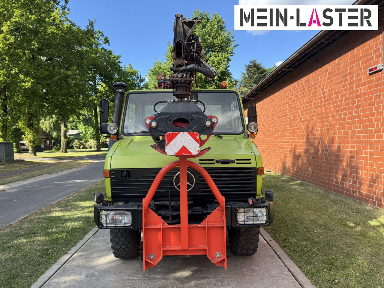 Unimog U 1650 PK 10500 Kran 15 m max. 3,9 t Seilwinde - Kraanwagen: afbeelding 5 Unimog U 1650 PK 10500 Kran 15 m max. 3,9 t Seilwinde - Kraanwagen: afbeelding 5