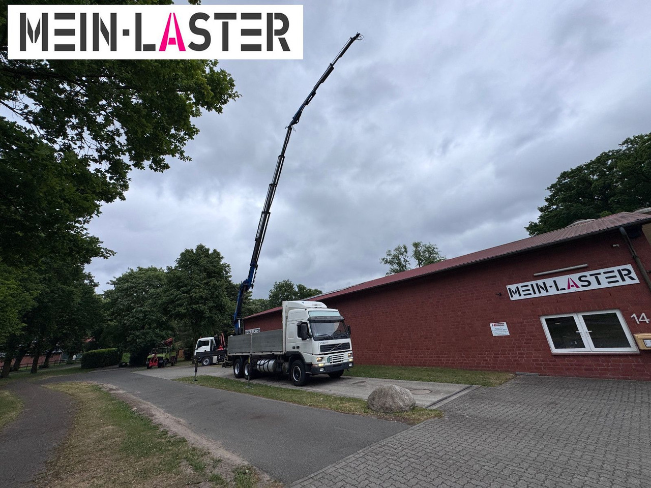 Volvo FM12 380 PK 27000D 24,5m 5+6 Deutscher LKW - Kraanwagen: afbeelding 2 Volvo FM12 380 PK 27000D 24,5m 5+6 Deutscher LKW - Kraanwagen: afbeelding 2