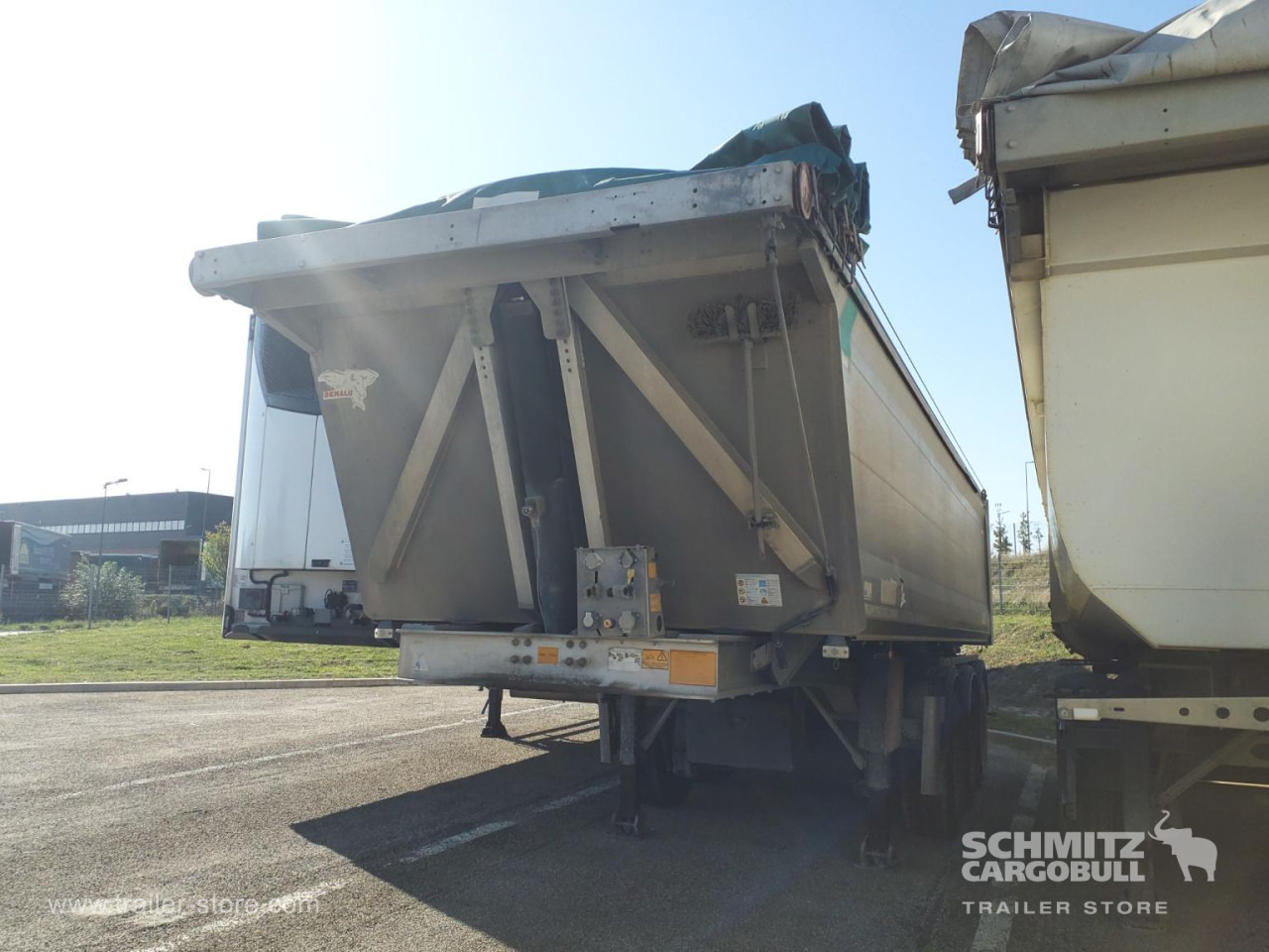 BENALU Tipper Alu-square sided body 25m³ - Kipper oplegger: afbeelding 4 BENALU Tipper Alu-square sided body 25m³ - Kipper oplegger: afbeelding 4