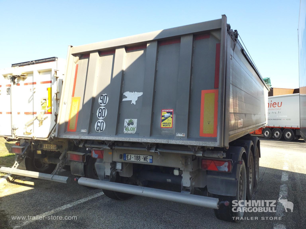 BENALU Tipper Alu-square sided body 25m³ - Kipper oplegger: afbeelding 5 BENALU Tipper Alu-square sided body 25m³ - Kipper oplegger: afbeelding 5