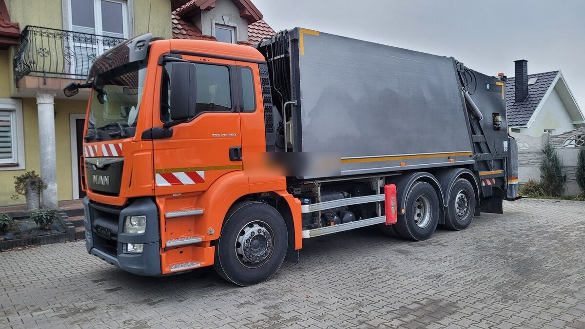 MAN 26.360 GARBAGE TRUCK FAUN / EURO 6 - Vuilniswagen: afbeelding 2 MAN 26.360 GARBAGE TRUCK FAUN / EURO 6 - Vuilniswagen: afbeelding 2