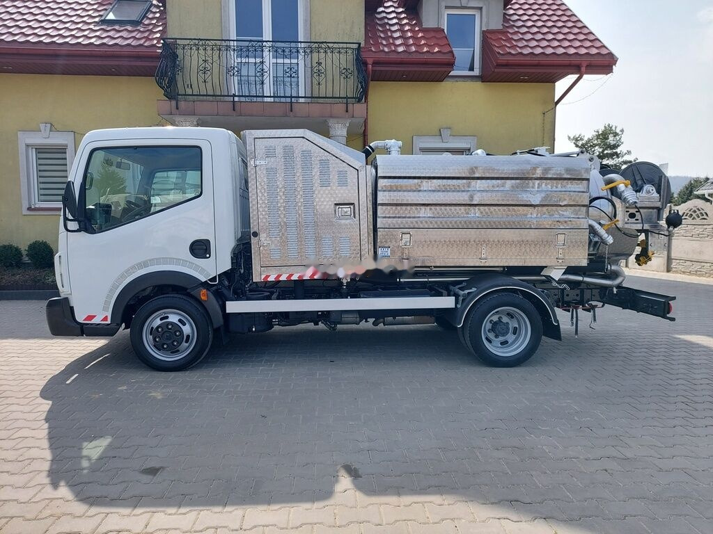 Renault Maxity Cappellotto INOX Low garage hydro combi - Vacuümwagen: afbeelding 1 Renault Maxity Cappellotto INOX Low garage hydro combi - Vacuümwagen: afbeelding 1