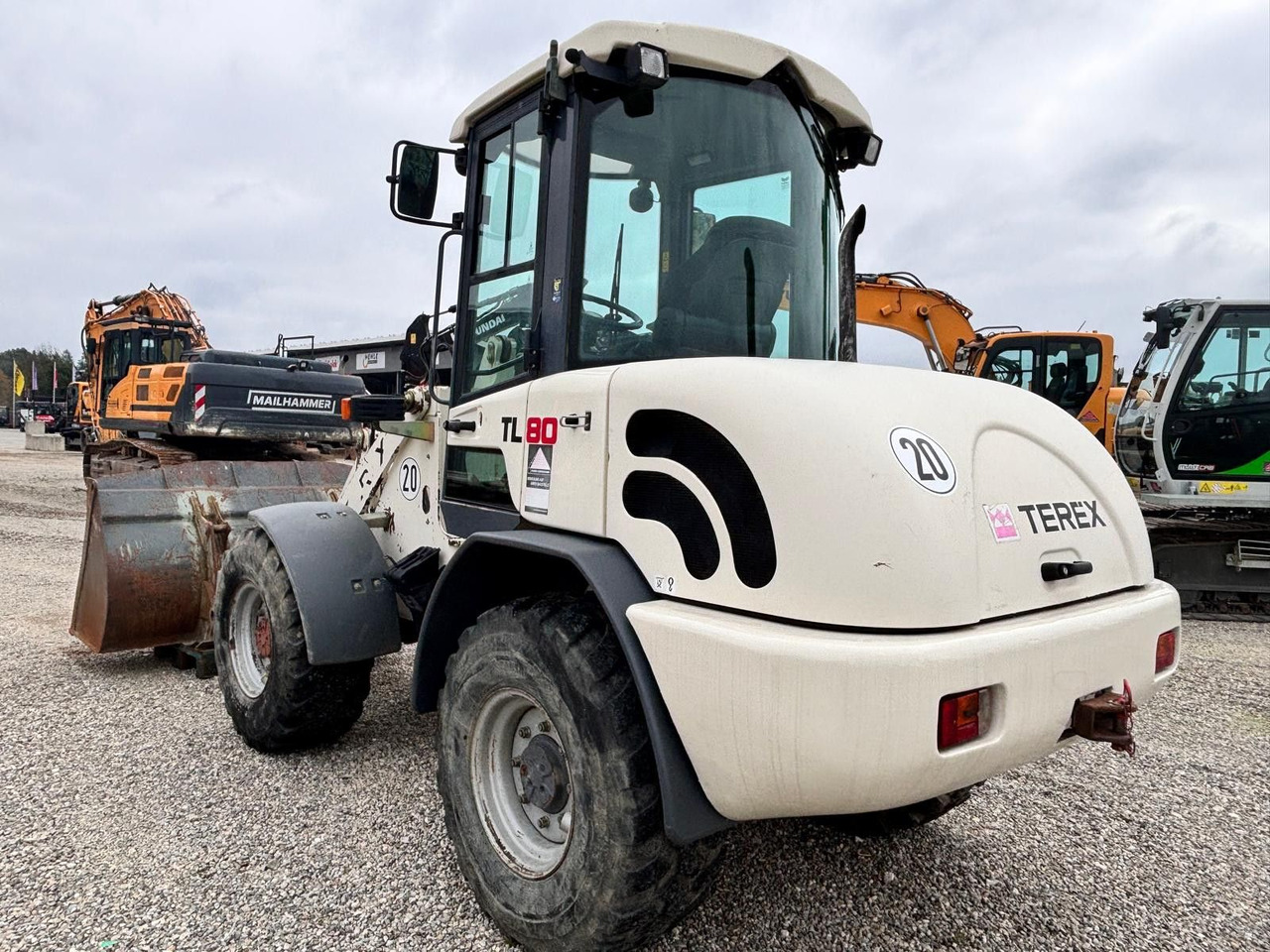 Terex TL 80 - Wiellader: afbeelding 1 Terex TL 80 - Wiellader: afbeelding 1
