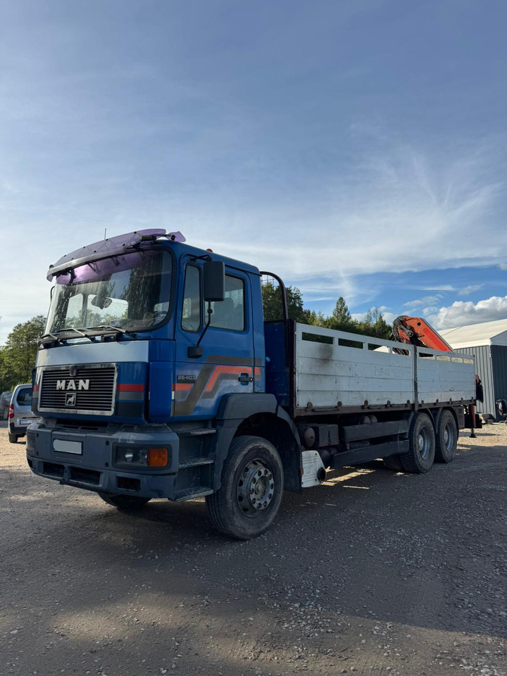 MAN 26.403 6x4 - Vrachtwagen met open laadbak, Kraanwagen: afbeelding 3 MAN 26.403 6x4 - Vrachtwagen met open laadbak, Kraanwagen: afbeelding 3