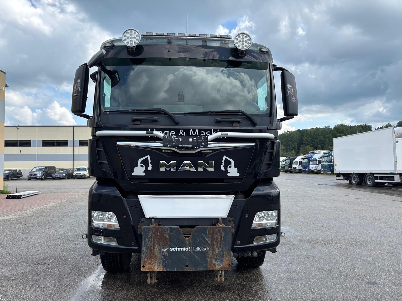 MAN TGX 26.580 - Kipper vrachtwagen: afbeelding 2 MAN TGX 26.580 - Kipper vrachtwagen: afbeelding 2
