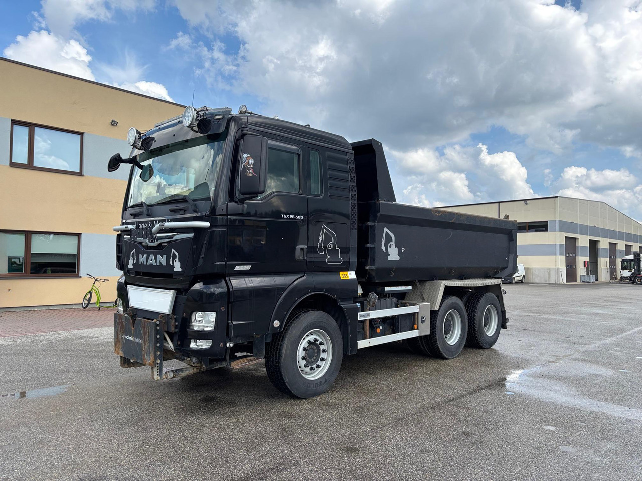 MAN TGX 26.580 - Kipper vrachtwagen: afbeelding 4 MAN TGX 26.580 - Kipper vrachtwagen: afbeelding 4