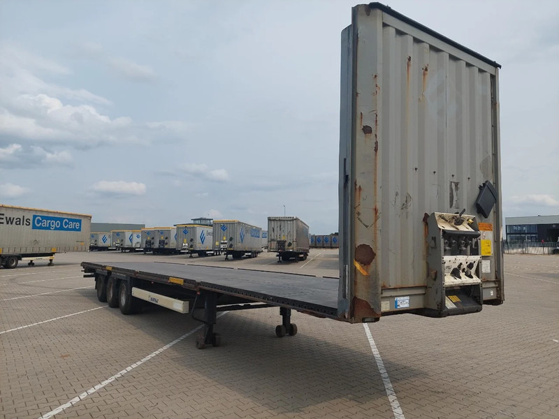 Krone 12x 2015 MEGA P400 HUCKEPACK FLAT + 2 x Stacks van 2x 2015 MEGA P400 HUCKEPACK - Open bak met boorden oplegger: afbeelding 1 Krone 12x 2015 MEGA P400 HUCKEPACK FLAT + 2 x Stacks van 2x 2015 MEGA P400 HUCKEPACK - Open bak met boorden oplegger: afbeelding 1