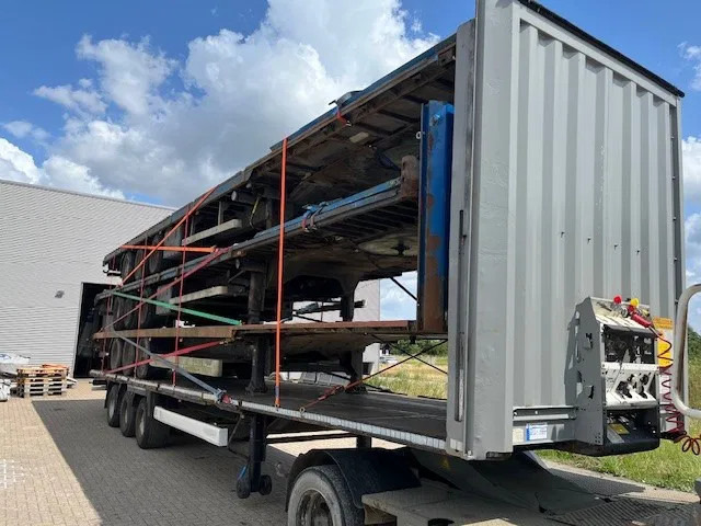 Krone 2x stack of 4x mega flat trailer - Open bak met boorden oplegger: afbeelding 1 Krone 2x stack of 4x mega flat trailer - Open bak met boorden oplegger: afbeelding 1
