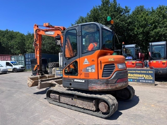 Doosan DX 63-3 - Minigraafmachine: afbeelding 5 Doosan DX 63-3 - Minigraafmachine: afbeelding 5
