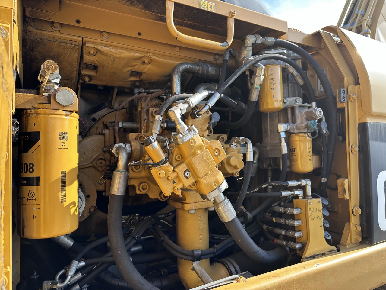 Rupsgraafmachine CATERPILLAR 336 D LN +New chains+Sprocket German machine!: afbeelding 35