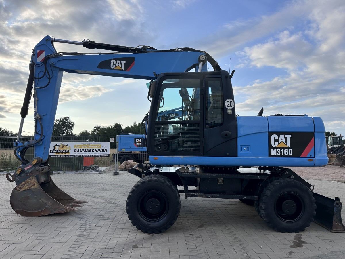 CATERPILLAR M 316 D Oil Quick OQ 65 Deutsche Maschine Top ! - Mobiele graafmachine: afbeelding 1 CATERPILLAR M 316 D Oil Quick OQ 65 Deutsche Maschine Top ! - Mobiele graafmachine: afbeelding 1